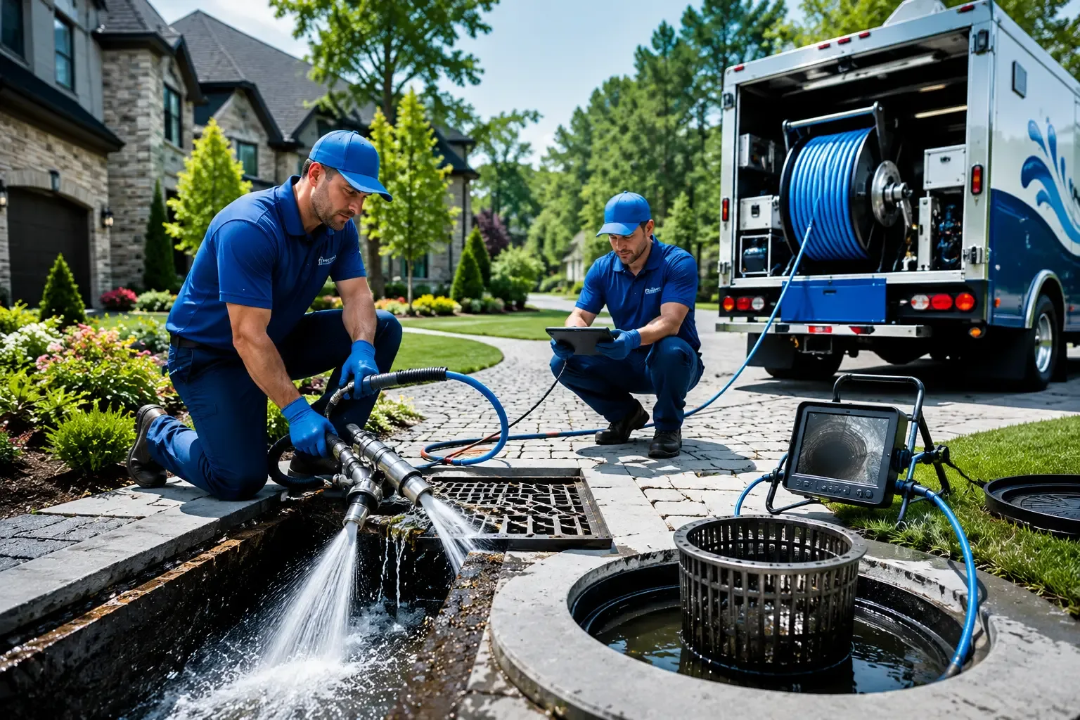 Local outdoor drain cleaning professionals in Breaks, VA